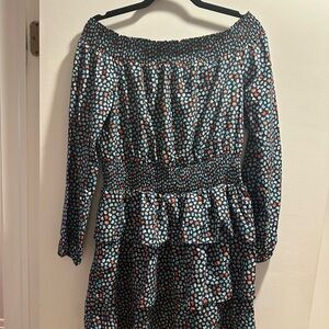 Michael Kors Midnight Blue Floral Dress